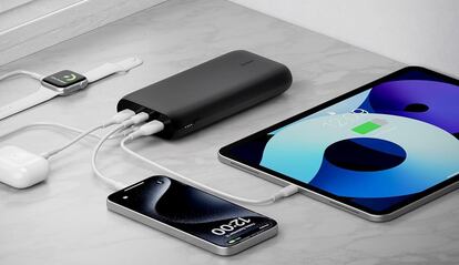 Dispositivos compatibles con una batería externa