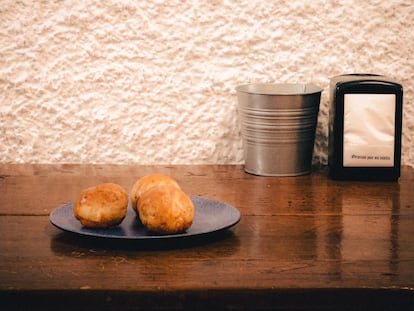 'Bollín' preñao del restaurante Casa Montoto (Asturias), en una imagen cedida por el establecimiento. 