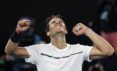 Nadal, tras superar a Dimitrov