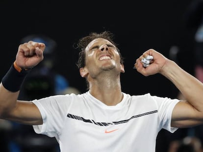 Nadal, tras superar a Dimitrov