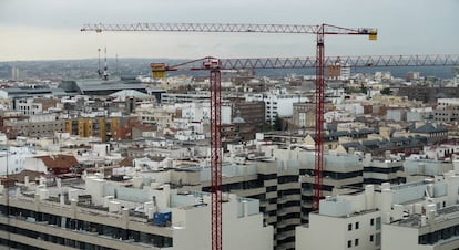 Promoción de viviendas en Madrid.