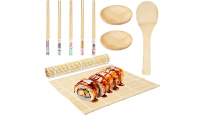 Este es uno de los mejores kits para hacer sushi en casa de una forma profesional