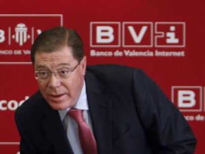 Domingo Parra, exconsejero delegado del Banco de Valencia.