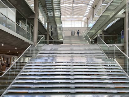 El interior del museo de arte contemporáneo de la ciudad francesa.