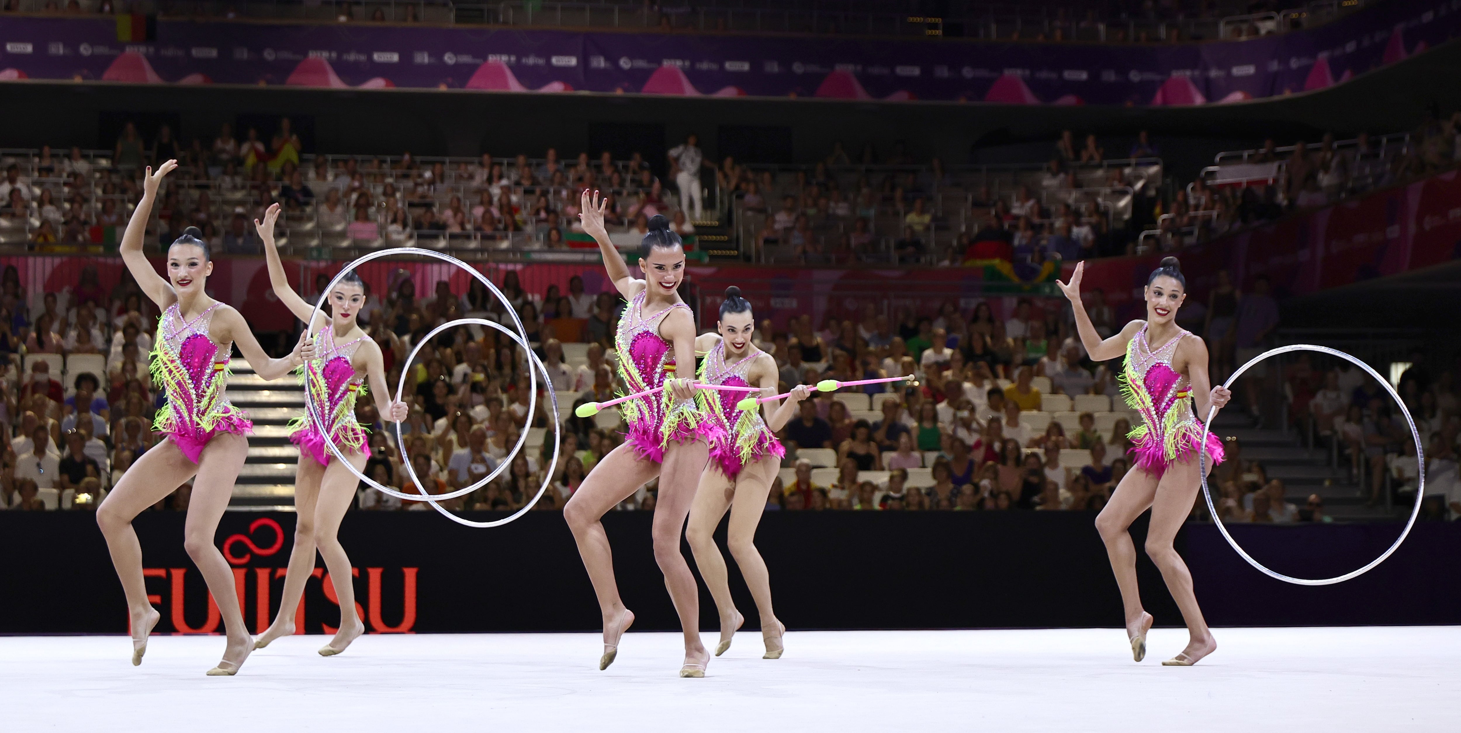 El conjunto español de gimnasia rítmica conquista un oro mundial histórico 35 años después