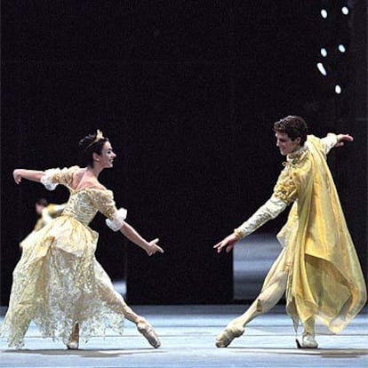 Alessandra Ferri y Roberto Bolle, en <i>Europa reconocida</i>.