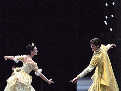 Alessandra Ferri y Roberto Bolle, en <i>Europa reconocida</i>.
