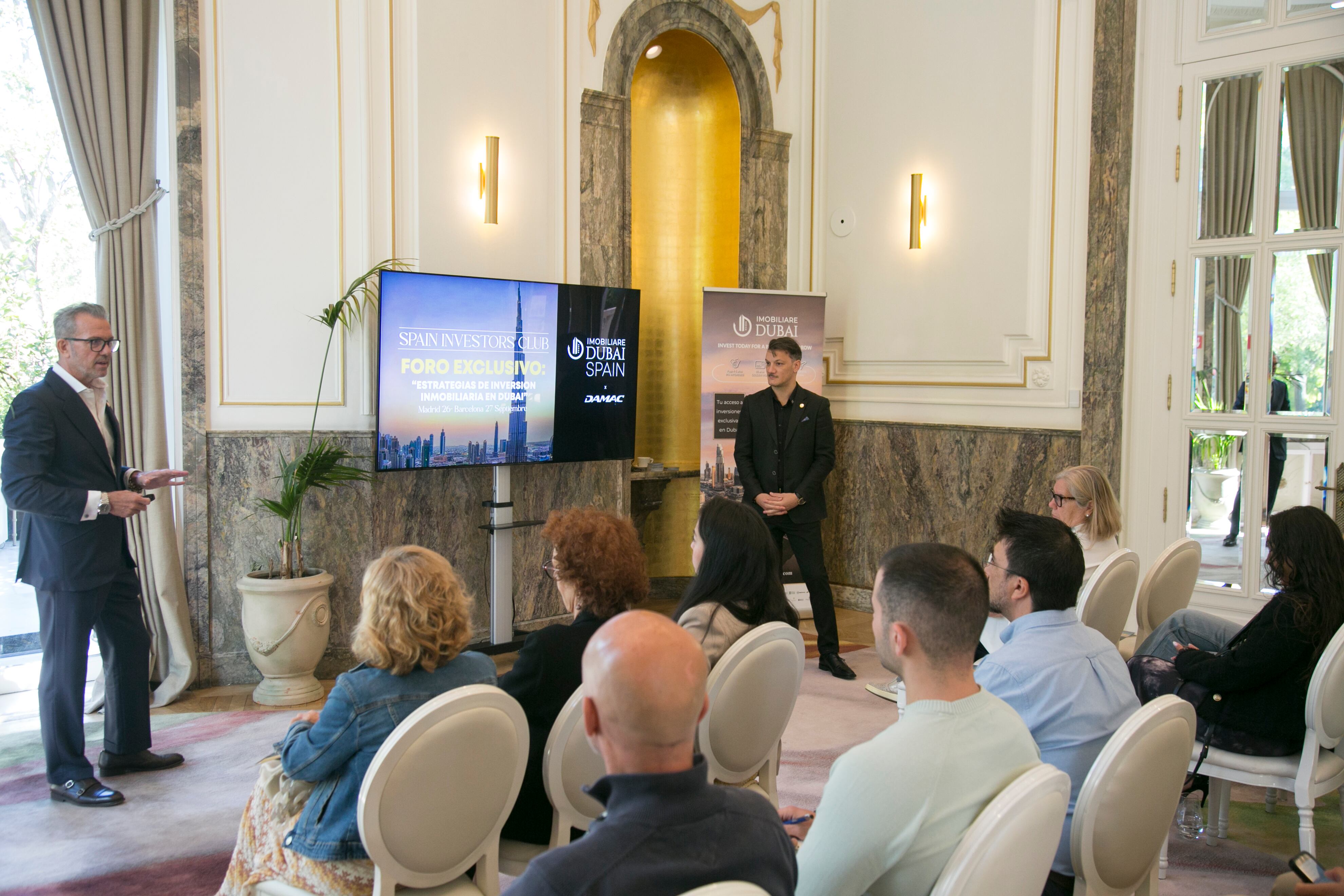 dvd 1285 26.9.25.  SJornada de promoción de una inmobiliaria en Dubai, en el Hotel Ritz de Madrid.foto: Santi Burgos