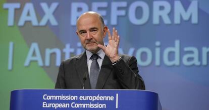 El comisario de Fiscalidad, Pierre Moscovici.