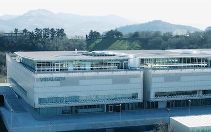 Sede de Viralgen en el Parque Científico y Tecnológico de Gipuzkoa, en San Sebastián.