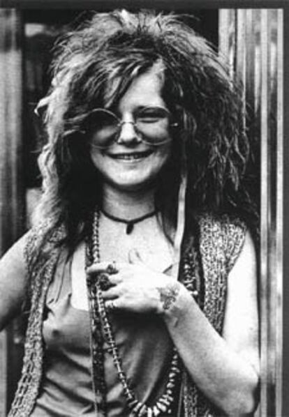 La cantante anis Joplin.