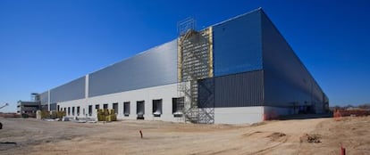 Futuro centro logístico de H&M en Torrejón de Ardoz.