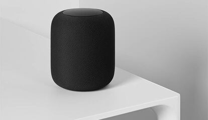 HomePod en una mesa