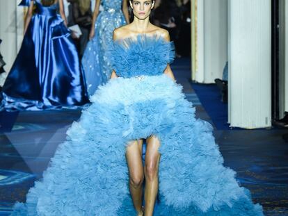 Las piernas son las grandes protagonistas en Zuhair Murad