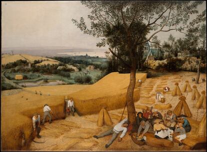 'La cosecha', Pieter Brueghel El Viejo, 1565.