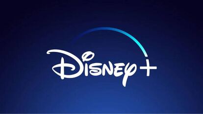 Logo de Disney+ con fondo