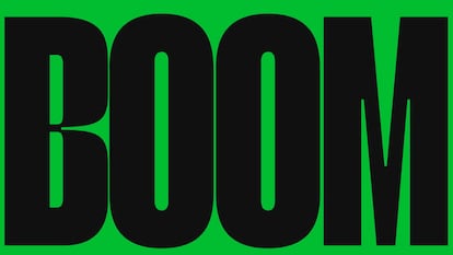 El logo e imagen de lanzamiento de la nueva plataforma de periodismo latinoamericano 'Boom', fundada por Boris Muñoz, Carol Pires, Jon Lee Anderson y Patricio Fernández. 16 DE JULIO DE 2024, CIUDAD DE MÉXICO. - Mañana, 17 de julio, se presentará la nueva plataforma en Ciudad de México.