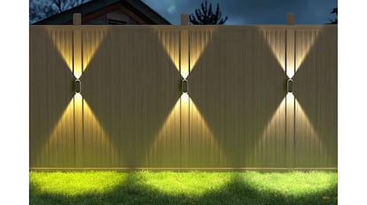 apliques solares para paredes de exterior