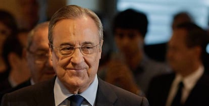 El presidente de ACS, Florentino Pérez. 