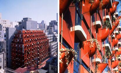 Organic Building (1989), en Osaka (Japón). |
