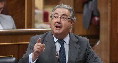 El ministro del Interior, Juan Ignacio Zoido.