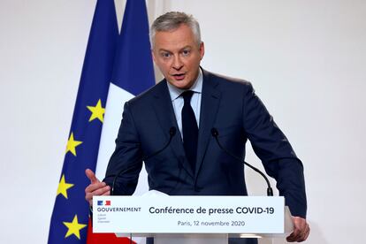 El ministro francés de Economía, Bruno Le Maire