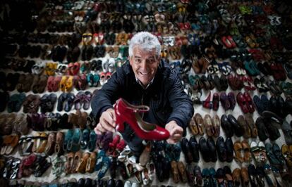 El fundador de Fly London, Fortunato Frederico. Tiene 72 años y la agenda cerrada hasta 2025. “Algunos insinúan que puedo morir antes. Pero lo tengo todo planeado. Mi sucesor será Amílcar Monteiro, mi principal socio”, explica.