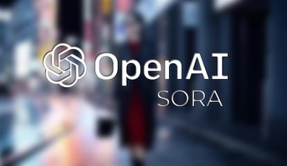 Imagen del logo de Sora de la empresa OpenAI