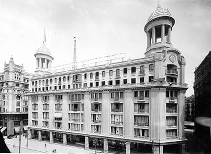 Edificio de los almacenes Madrid-París