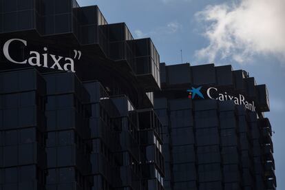 La sede de Caixa Bank en la Avenida Diagonal de Barcelona.