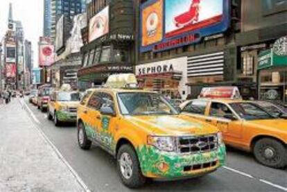 Todos los taxis de Nueva York serán híbridos en cinco años