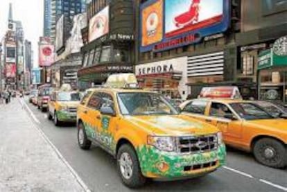 Todos los taxis de Nueva York serán híbridos en cinco años