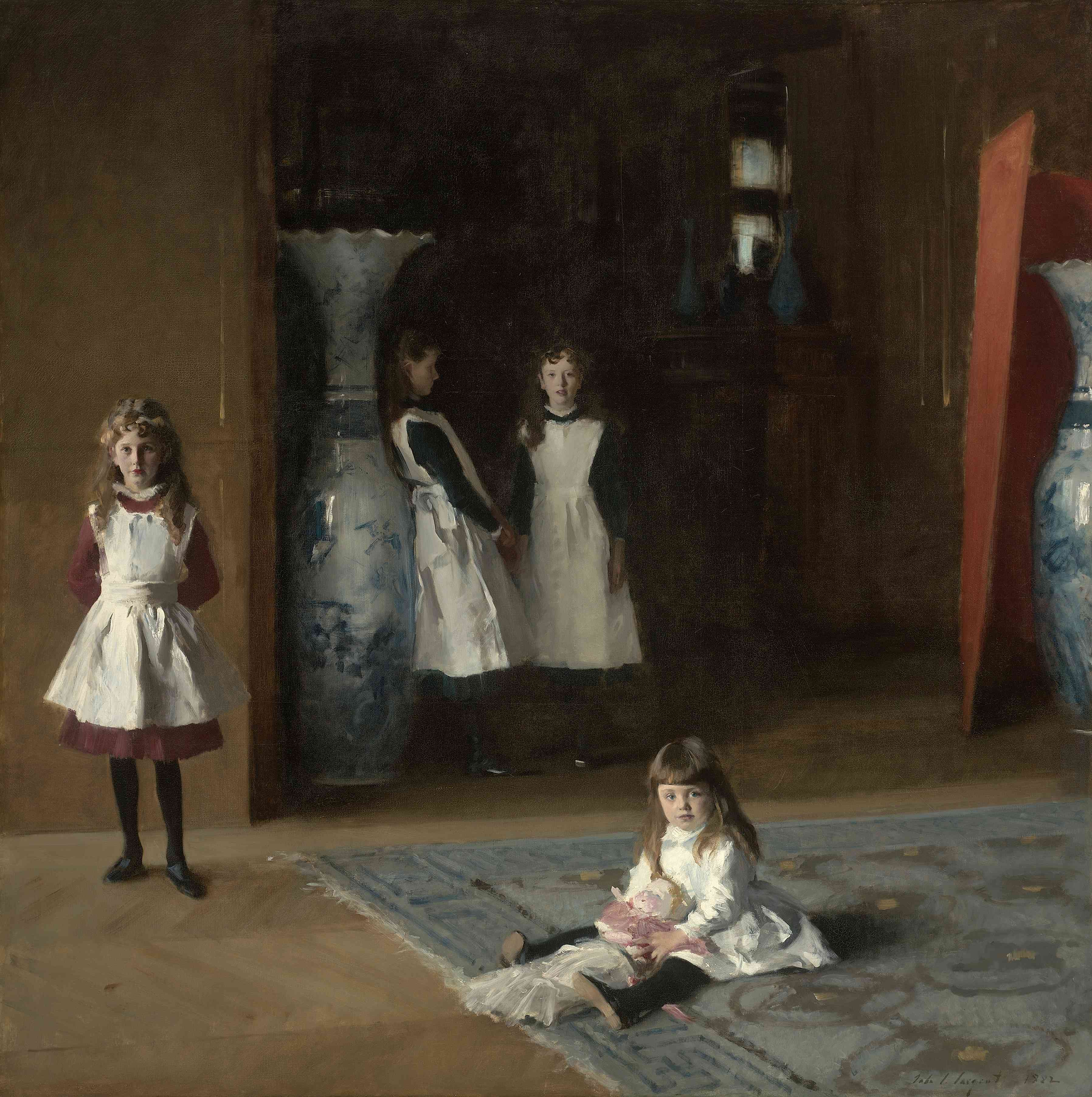 'Las hijas de Edward Darley Boit' (1882), de John Singer Sargent, expuesto en el Museo de Orsay.
