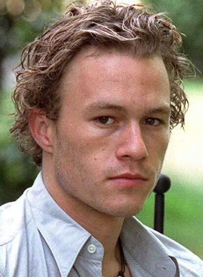 Heath Ledger durante una visita a Madrid en una imagen de archivo