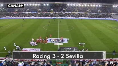 Racing 3-2 Sevilla