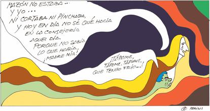 Viñeta de Peridis del 12 de abril de 2025