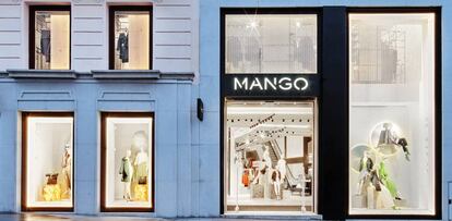 Tienda de Mango. 