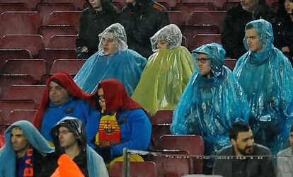 Día de lluvia en Barcelona