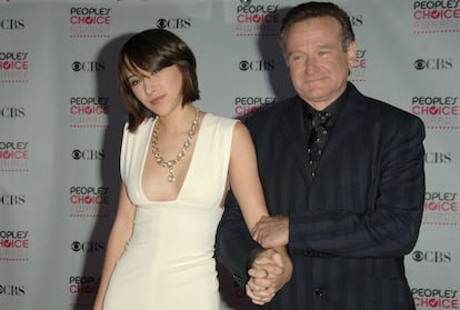 Robin Williams and her daughter Zelda