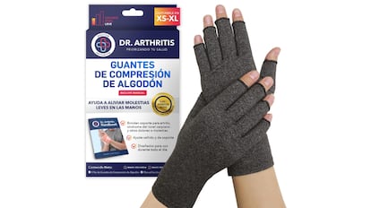 ofertas amazon en guantes de compresión para limitar dolencias en dedos y manos.