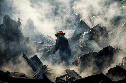 ‘En busca de vida’, de Mohammad Fahim Ahamed Riyad, Ganador del Premio Atkins CIWEM Environmental Photographer of the Year 2014.