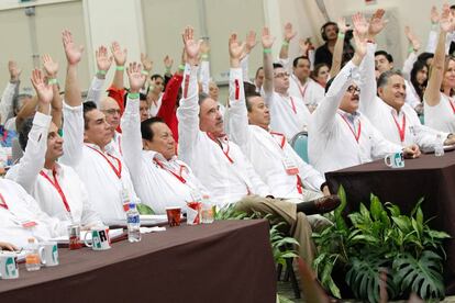 La Asamblea del PRI en Campeche.