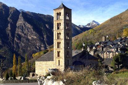 Iglesia románica de Sant Climent de Taüll, la más visitada de Vall de Boí.