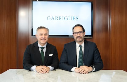 Rafael Villamar y Jaime Iglesias, socios corresponsables de Garrigues México.