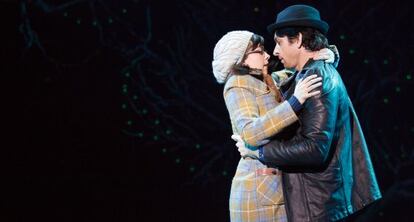 Margo Seibert y Andy Karl en 'Rocky', el musical.