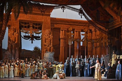 Una escena d''Aida'.