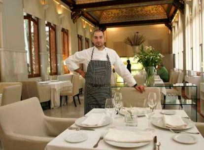 El cocinero Quique Barella, en el restaurante El Alto de Colón.