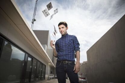 Antonio Díaz participa al festival de màgia de Badalona.