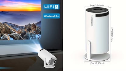 Este dispositivo para ver cine en casa puede vincularse a través del wifi mediante un ancho de banda doble.