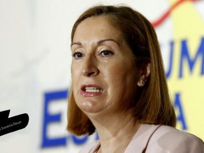 La ministra de Fomento, Ana Pastor. 